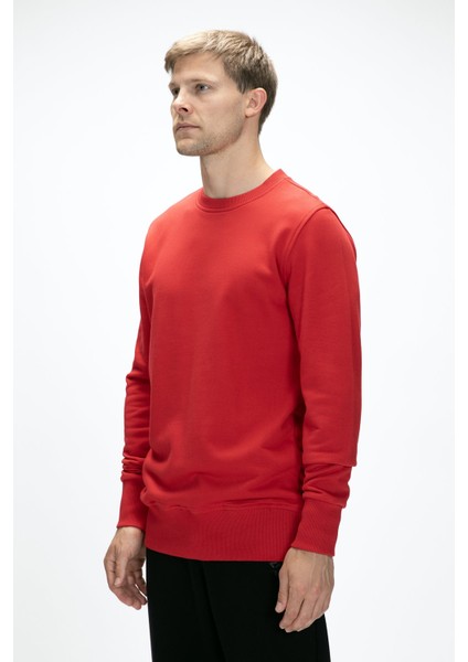 Corner Kırmızı Crewneck Erkek Sweatshirt fiyatları