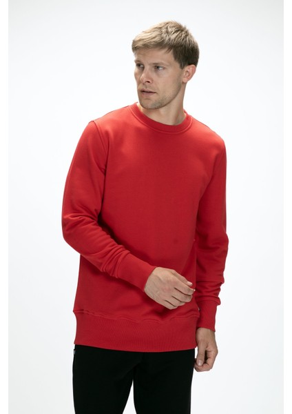 Corner Kırmızı Crewneck Erkek Sweatshirt fırsatları