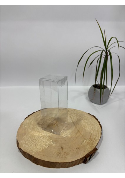 5X5X12 Şeffaf Asetat Kutu [100 Adet ] Demonte