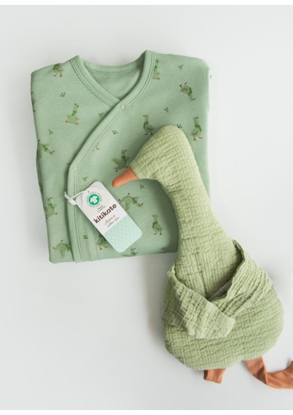 Organik Ducky Uyku Tulumu Yeşil indirimleri