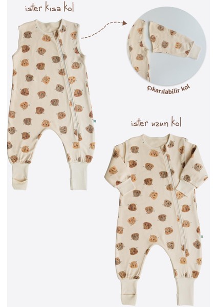 Organik Animals Uyku Tulumu Natural fiyatları