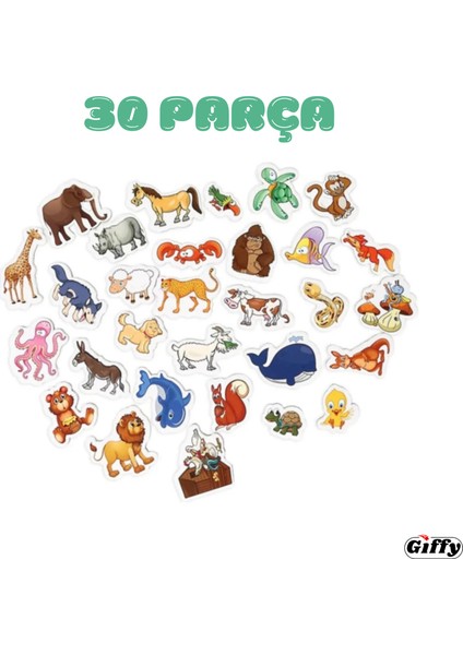 Oyuncak Manyetik Mıknatıslı 30 Parça Hayvanlar ve 26 Parça Sebze Meyveler Eğitici Set Magnet Buzdolabı ve Metal Yüzeylerde Kullanılabilir Hayvanları ve Sebzeleri Meyveleri Öğren Giffy fiyatları