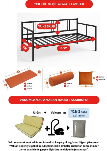 Özel Ölçü Palet Minderi Bahçe Iç ve Dış Mekan Minder Koltuk Minder 40X150 45X155 50X160 modelleri