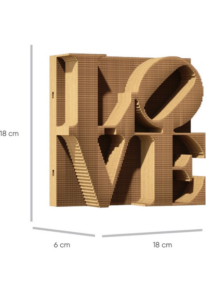 3D Puzzle - Love indirimleri