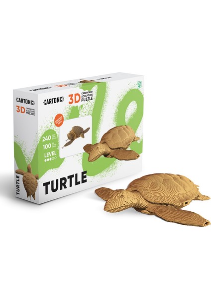 3D Puzzle - Turtle