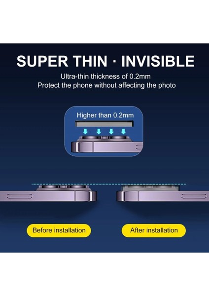 iPhone 17 Kamera Lens Koruyucu Temperli Cam – Çizilmez Şeffaf Lens Kılıfı modelleri