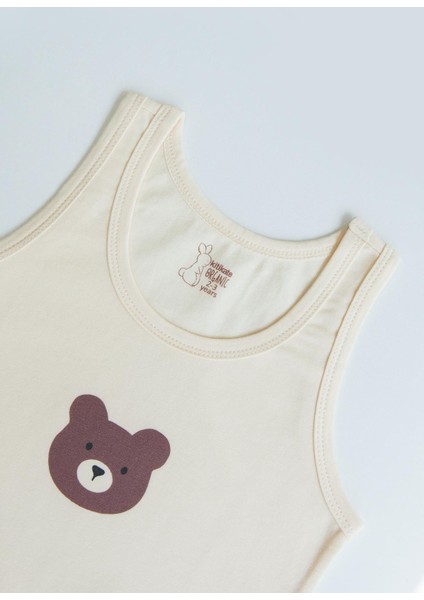 Organik Bear 3'lü Atlet Kahverengi indirimleri