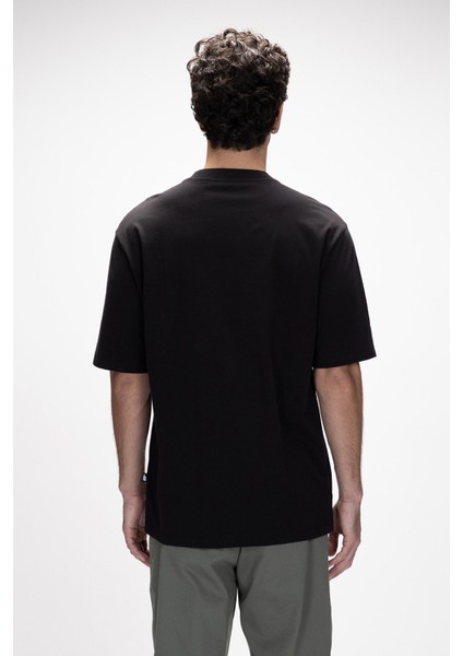 Collage Siyah Basic Erkek T-Shirt fiyatları