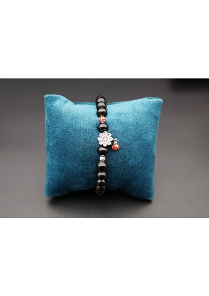 Oltutaşı Çiçek Desen Kadın Bileklik