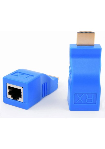 30 Metre HDMI Extender – RJ45 (CAT5E/6) ile HDMI Sinyal Uzatma (4K/1080P Destekli) fırsatları