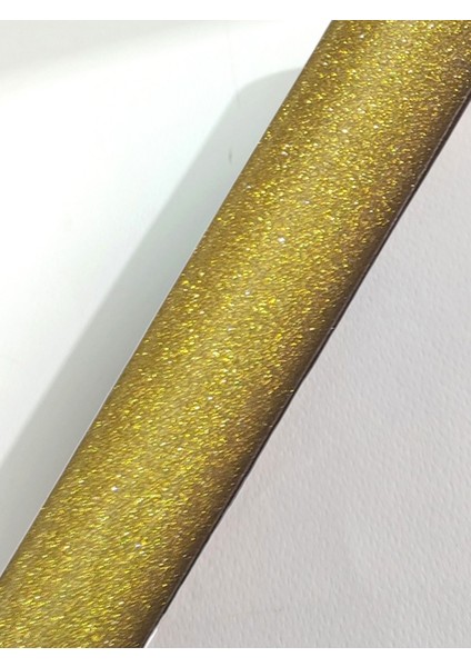 Sarı Simli Yapışkanlı Asetat 45X200 cm - 1 Adet fiyatları