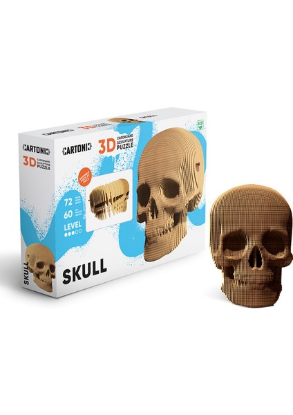 3D Puzzle - Skull