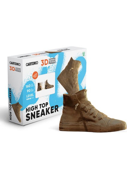 3D Puzzle - Hıgh Top Sneaker