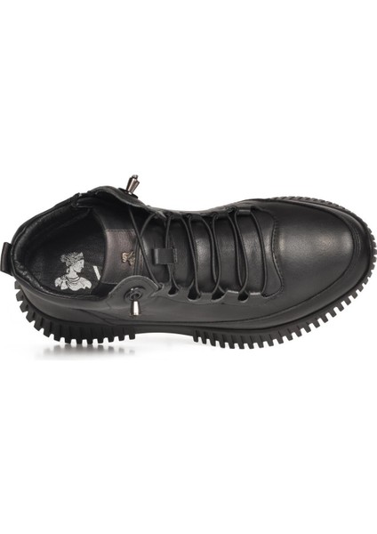 25405001K Kadın Hakiki Deri Lastikli Comfort Kısa Günlük Bot fırsatları