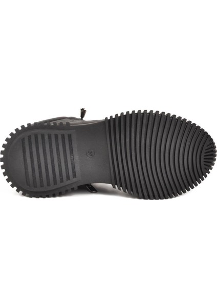 25405001K Kadın Hakiki Deri Lastikli Comfort Kısa Günlük Bot indirimleri