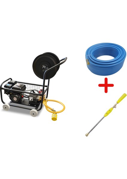 FN-26B Benzinli Deposuz Ilaçlama Makinesi + 50 m Hortum ve Tabanca