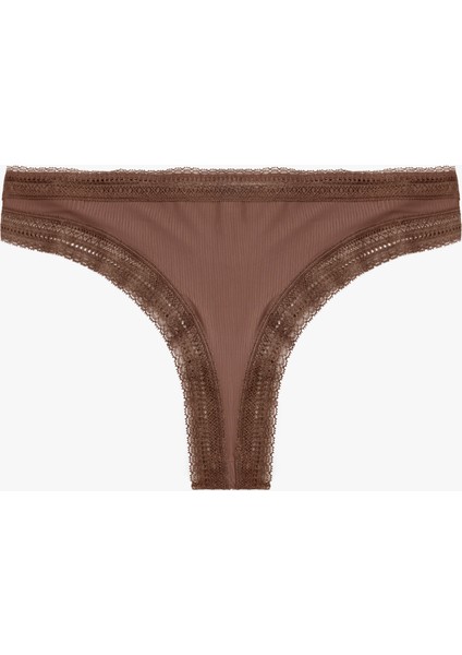 Dantel Detaylı String Külot