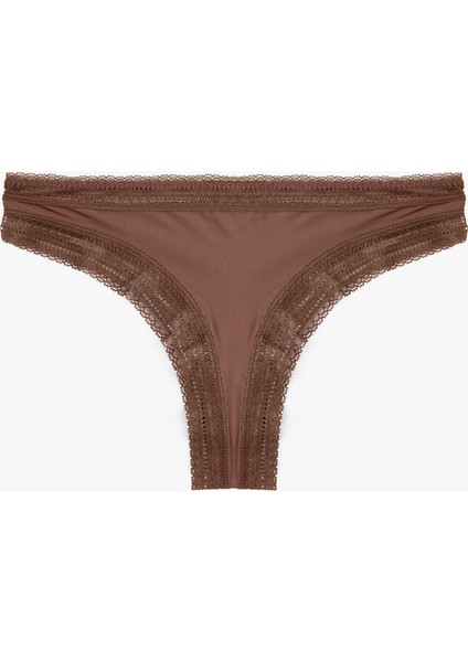 Dantel Detaylı String Külot fiyatları