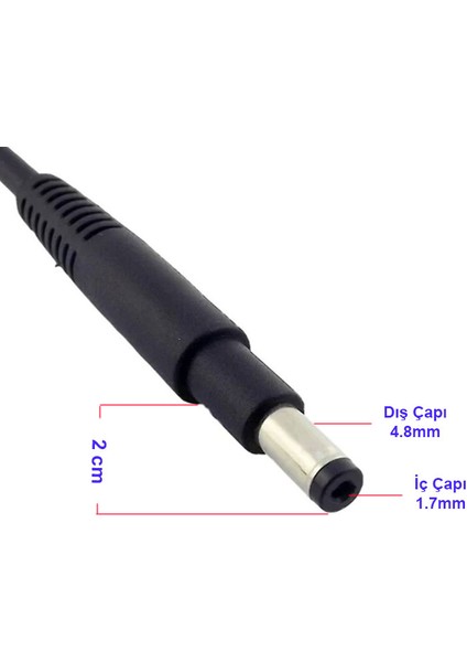 Hp Envy Uyumlu Adaptör Tamir Kablosu Uzun Uç Hp Adaptör Tamir Kablosu indirimleri