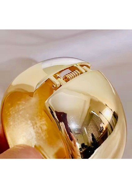 Altın Renk Bombeli Çelik Kelepçe Bilezik fırsatları