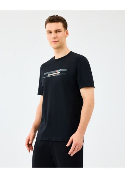 M Light Fabrict-Shirt Erkek Siyah Tshirt S2520114-3817 fiyatları