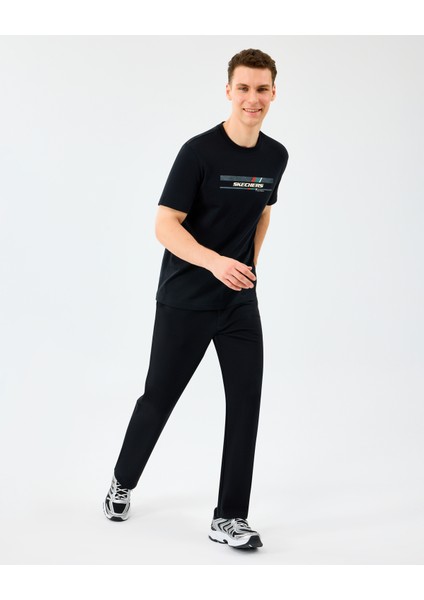 M Light Fabrict-Shirt Erkek Siyah Tshirt S2520114-3817 fırsatları