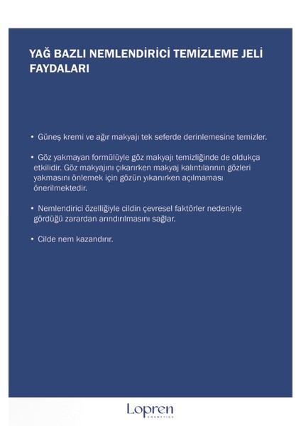 Yağ Bazlı Yüz ve Vücut Temizleyici 400 ml – Makyaj ve Kirleri Derinlemesine Temizler, Nemlendirir, Tüm Cilt Tiplerine Uygun