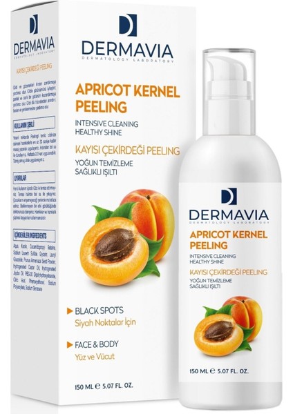 Kayısı Çekirdeği Peeling 150 ml – Siyah Nokta Karşıtı, Yoğun Temizleyici Yüz ve Vücut Peelingi fırsatları