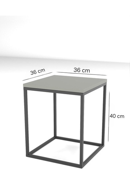 4+1 Siyah Ayak Bronz Ayna Orta Sehpa fırsatları