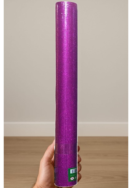 Pembe Yapışkanlı Asetat 45X200 cm - 1 Adet