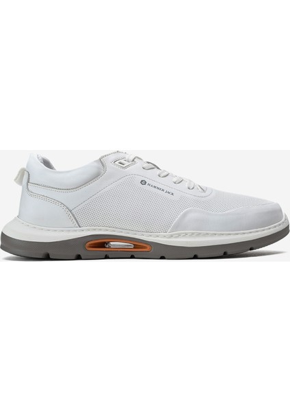 Erkek Comfort Taban Sneaker Hj 25082M Beyaz