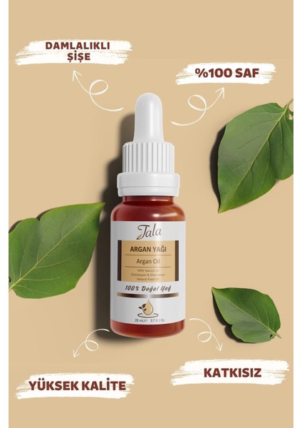 Saf ve Doğal Argan Yağı 20 ml – Unisex, Soğuk Sıkım, Kokusuz, Hızlı Emilim ve Onarıcı Cilt Saç Bakımı fiyatları