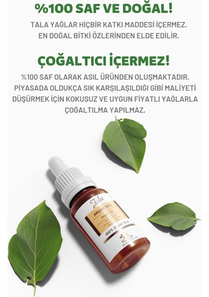 Saf ve Doğal Argan Yağı 20 ml – Unisex, Soğuk Sıkım, Kokusuz, Hızlı Emilim ve Onarıcı Cilt Saç Bakımı modelleri