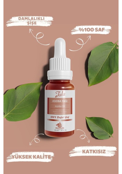 Jojoba Yağı Saf Ve Doğal Soğuk Sıkım 20 Ml modelleri