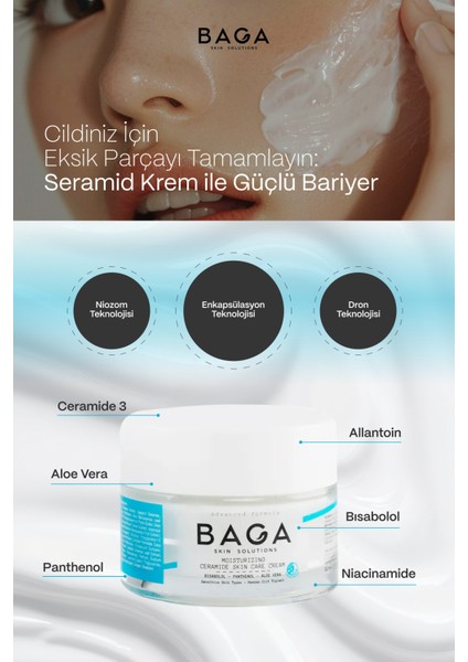Onarıcı Yüz ve Cilt Kremi 50 ml – Hassas Ciltler İçin Unisex Yoğun Nemlendirici ve Besleyici Bakım fırsatları