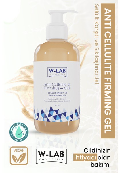 At Kestanesi ve Ginseng Özlü Selülit Karşıtı Sıkılaştırıcı Vücut Jeli 250 ml – Pürüzsüz ve Sıkı Cilt İçin fiyatları