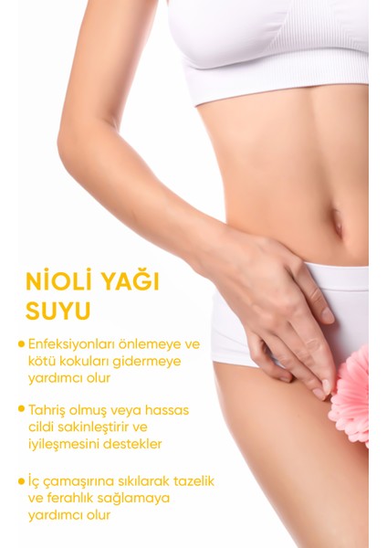 Nioli Yağı Suyu İçeren Genital Koku Giderici Sprey 50 ml – Doğal ve Ferahlatıcı İntim Bakım indirimleri