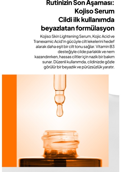 Phlab Kojiso Kojic Asit Serumu, Zerdeçal Ve Kojik Asit Etkisi Ile Leke Karşıtı Serum