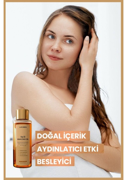 No:18 Işıltı Etkili Cok Amaçlı Bakım ve Onarım Yağı 100 ml
