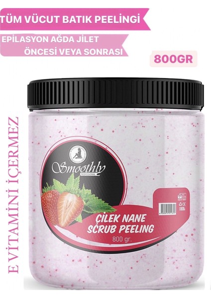 Çilek & Nane Aromalı Canlandırıcı & Yumuşatıcı El Ayak ve Vücut Bakım Peelingi 800GR modelleri