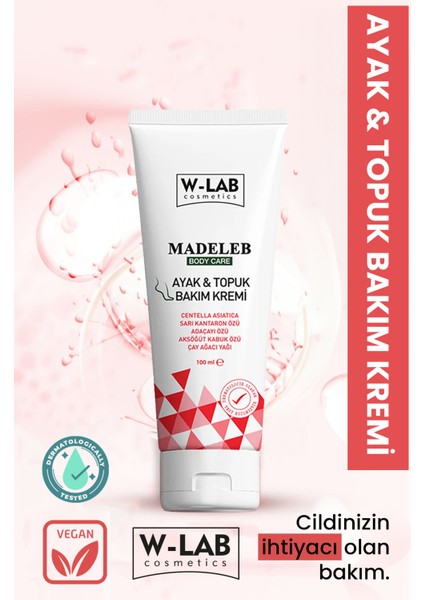 Ayak ve Topuk Bakım Kremi 50 ml – Mantar ve Çatlak Önleyici, Çay Ağacı ve Adaçayı ile Yoğun Nem fiyatları