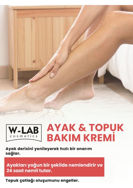 Ayak ve Topuk Bakım Kremi 50 ml – Mantar ve Çatlak Önleyici, Çay Ağacı ve Adaçayı ile Yoğun Nem fırsatları