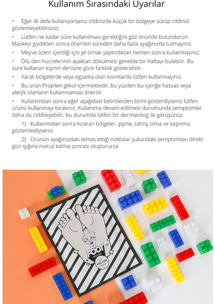 AHA BHA ve Üre İçerikli Doğal Özlü Ayak Peeling Maskesi 17 g – Yoğun Nem ve Ölü Deri Temizliği