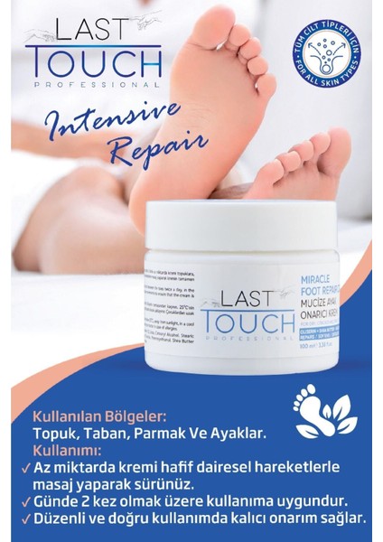 Çatlak Onarıcı Mucize Ayak Bakım Kremi 100 ml ( Vazelin & Shea Butter )