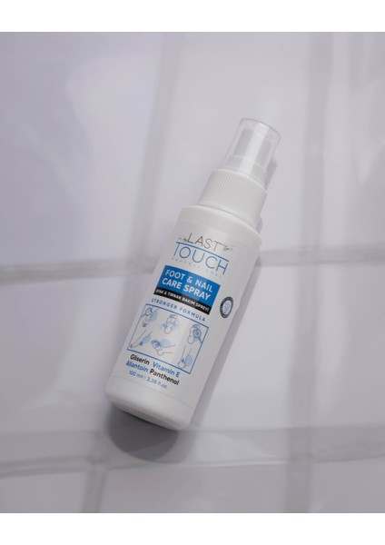Ayak Ve Tırnak Mantar Spreyi, Kaşıntı, Koku Giderici Ve Nemlendirici Bakım Spreyi 100 Ml