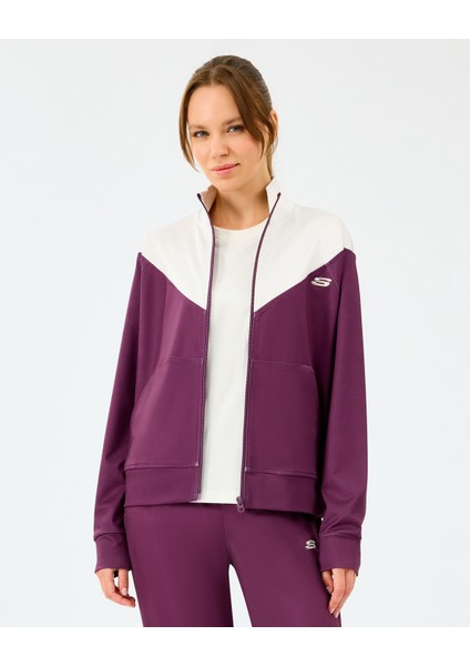 W Performance Track Suit Kadın Bordo Eşofman Takımı S212251-3877