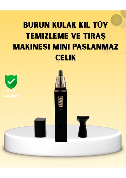 Şarjlı Burun ve Kulak Kılı Temizleme Cihazı