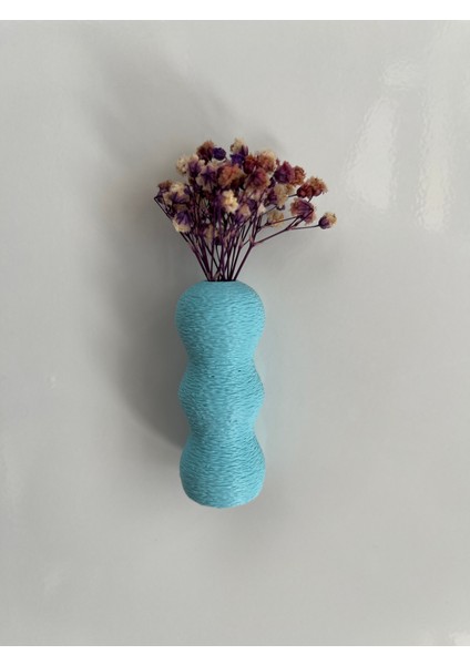 Miniflora - 5'li Magnetli Mini Vazo -Açık Mavi modelleri