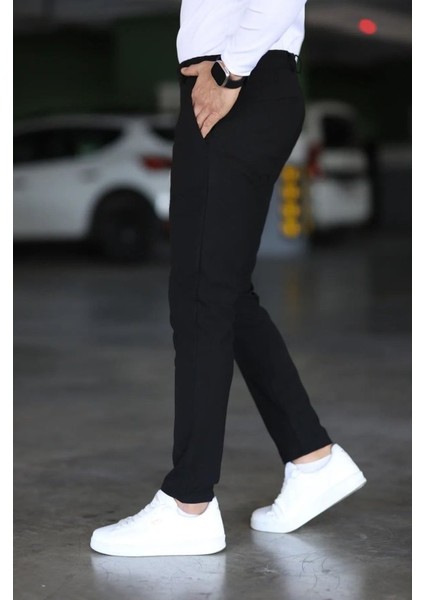 Erkek Düz Kesim Bilek Boy Kumaş Pantolon modelleri