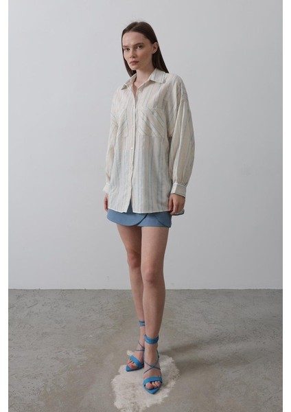 Gömlek - Bej Mavi fiyatları